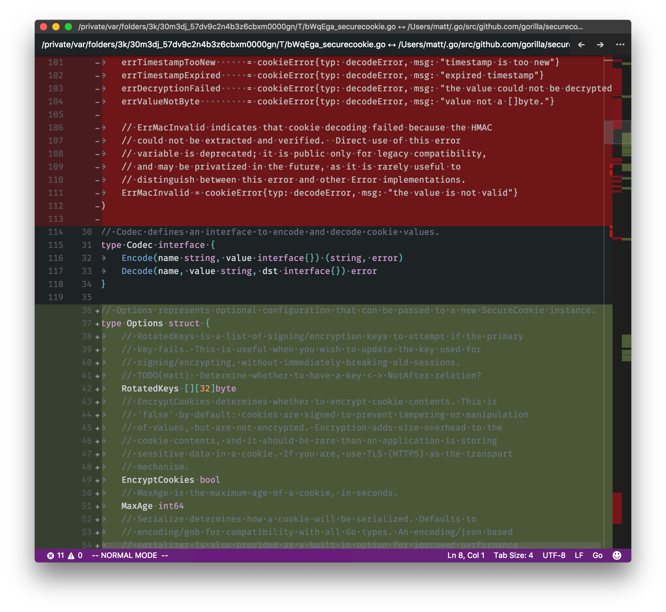 From vim to Visual Studio Code · questionable services