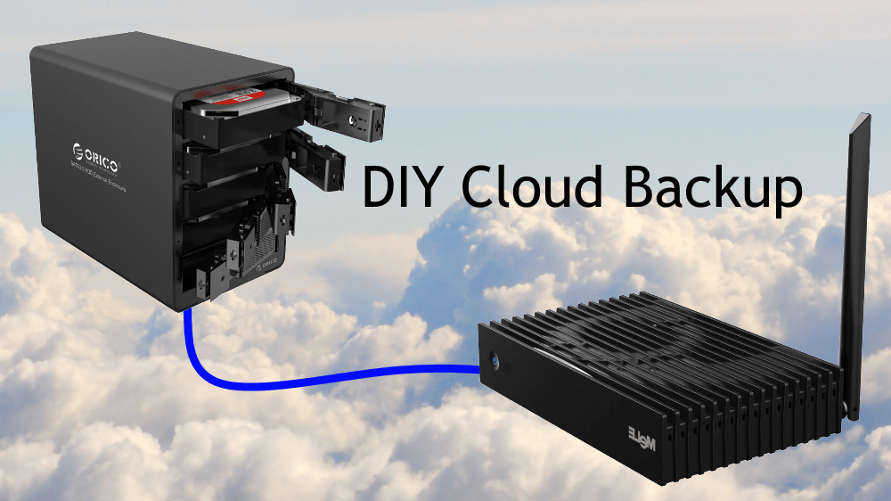 DIY cloud backup Server and storage hardware Intermittent Technology