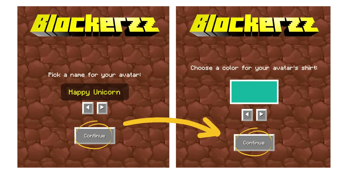 Blockerzz Gold Rush Multiplayer classroom quiz game
