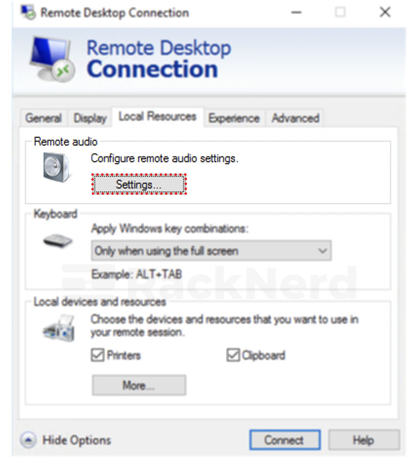 How to Enable Microphone and Sound on Remote Desktop?