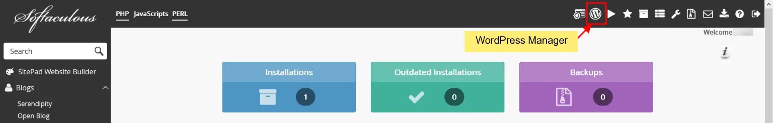 Access WordPress Manager Access WordPress Manager