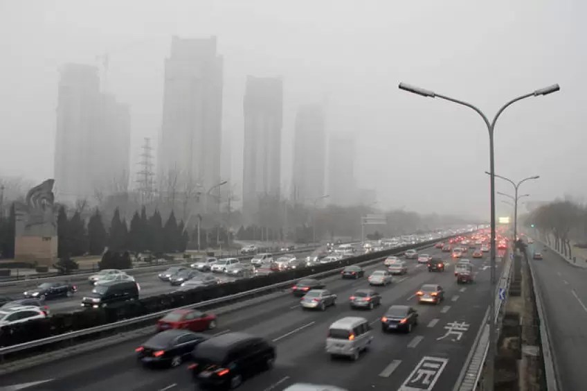 China driving restrictions reduced air pollution