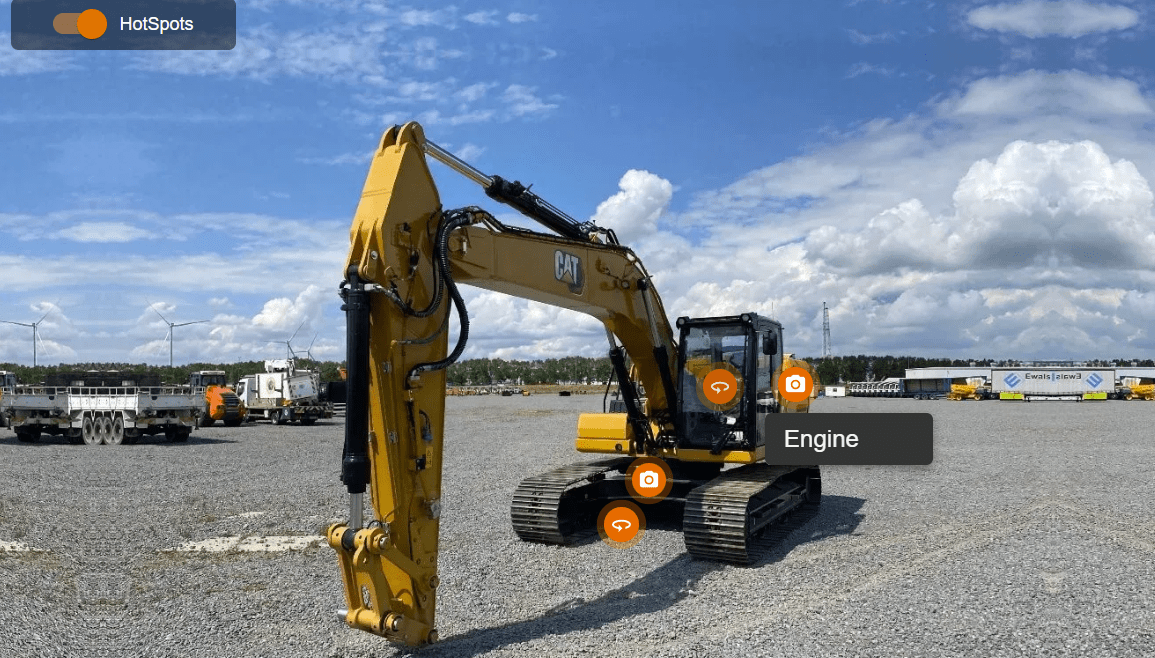 360degree inspection view adds buyer confidence Ritchie Bros. Europe