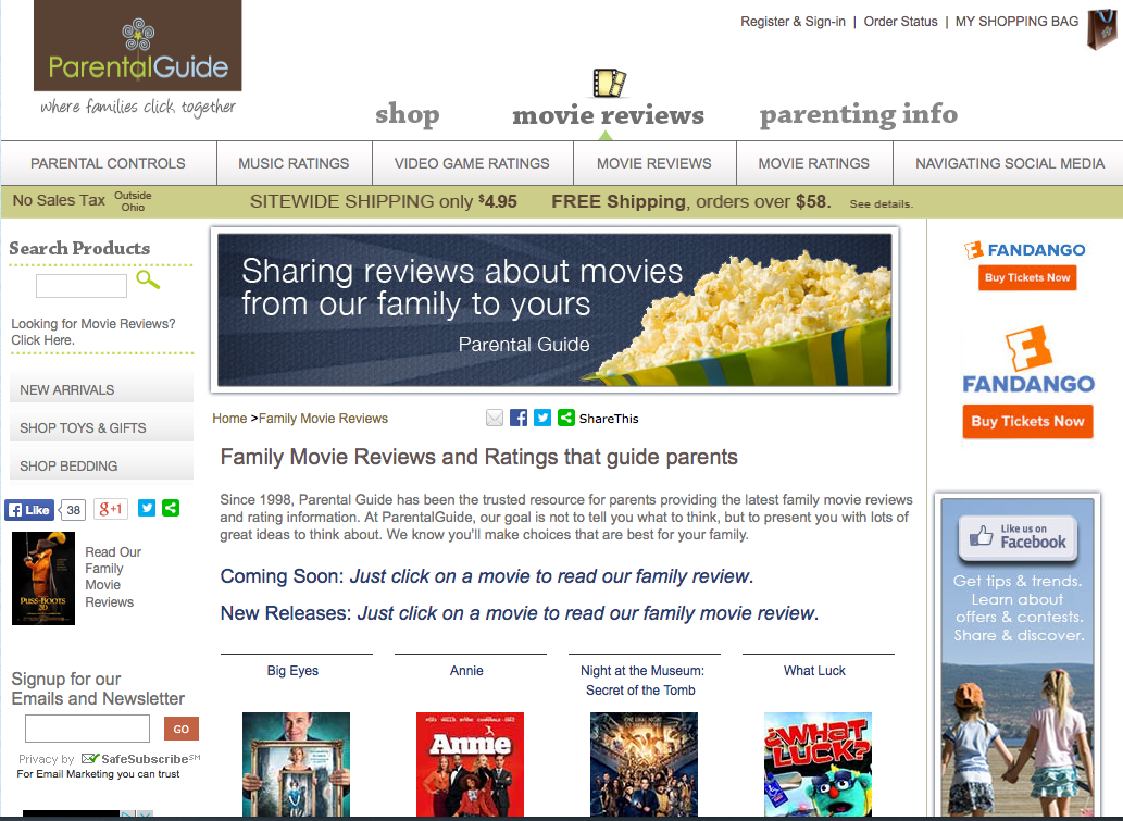 Where To Find The Best Family Friendly Movie Review Sites