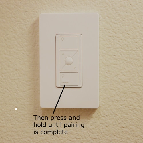 How to use a Caseta Dimmer to Control Your Lights from Bed