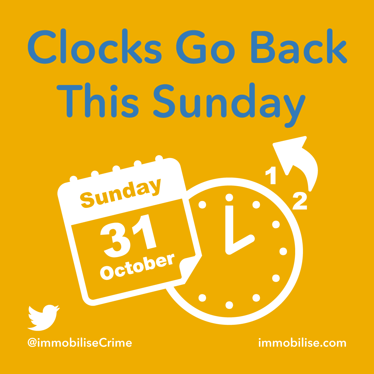 The Clocks Go Back! Recipero News & Comment