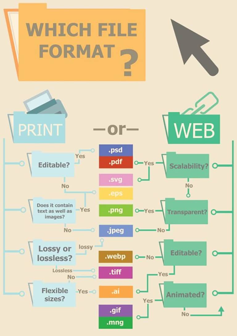 The Difference Between Print & Web The File Formats You Need for Each