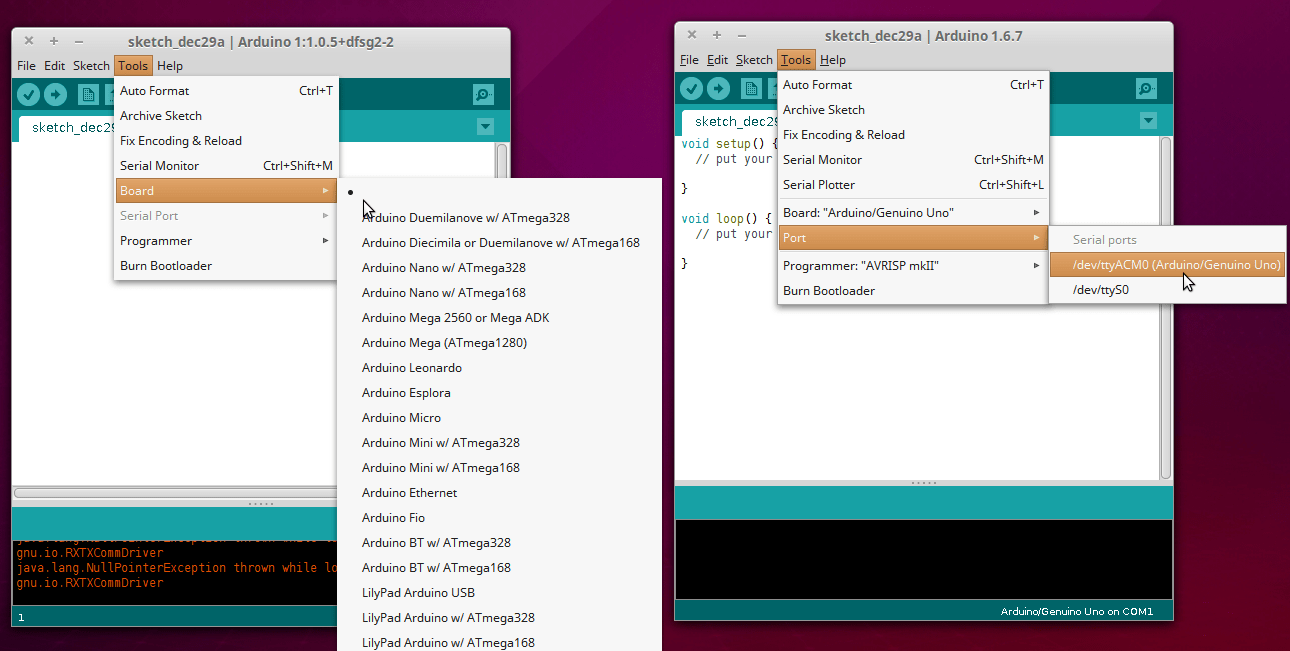 Arduino Serial Port Menu Greyed Out » Red Branch