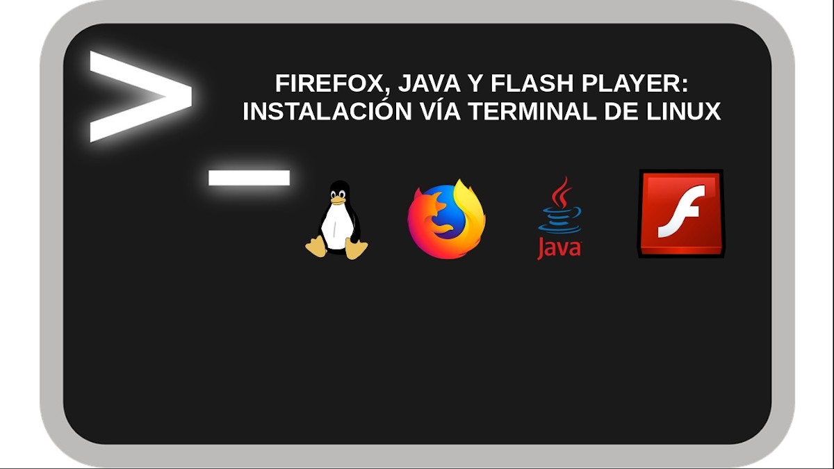Mozilla Firefox, Sun Java JDK y Adobe Flash Player Instalación vía