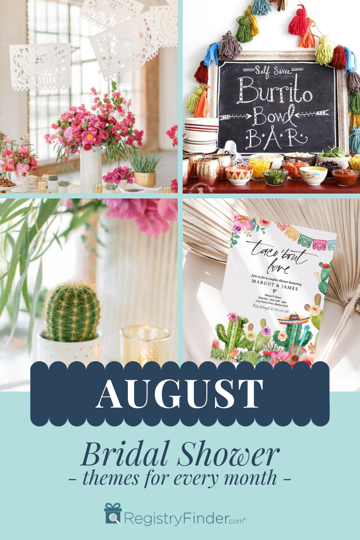 Bridal Shower Party Themes for Each Month Party Planning