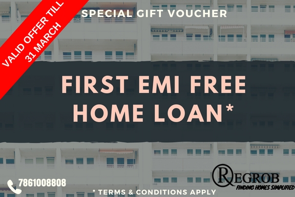 First EMI free of your home loan with Regrob Regrob