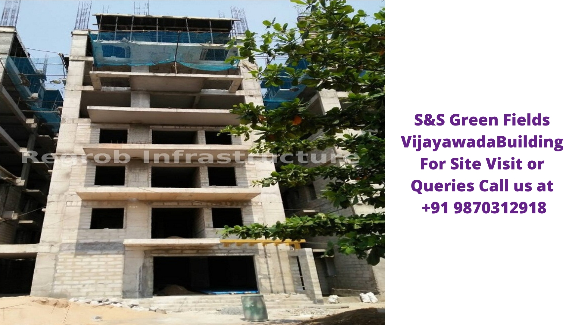 S&S Green Fields Tadigadapa Vijayawada 2/3 BHK Flats in Vijayawada
