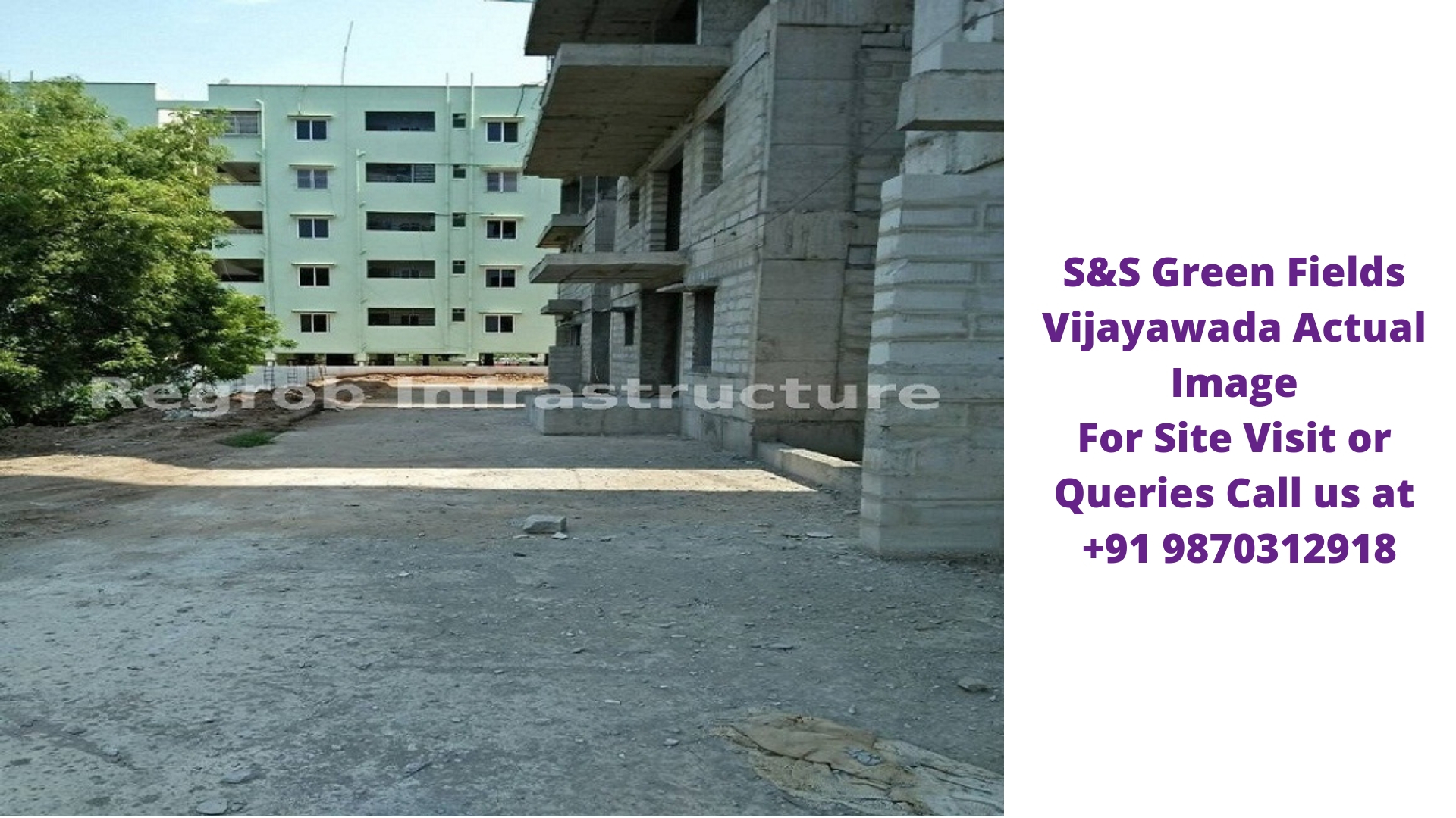 S&S Green Fields Tadigadapa Vijayawada 2/3 BHK Flats in Vijayawada