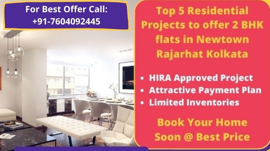 Best 2 BHK Flats For Sale in Newtown Rajarhat, Kolkata Get Best Offers
