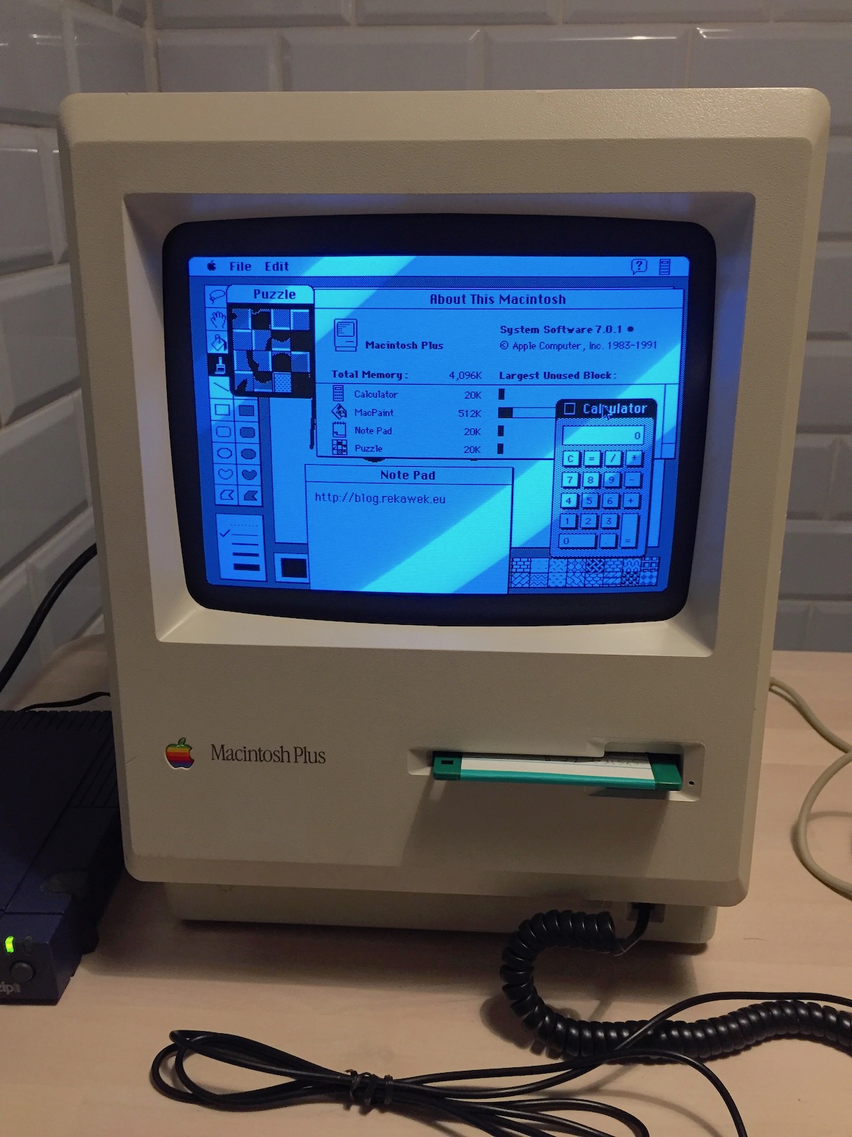 Maç Resurrecting my Macintosh Plus · tomek's blog Gerçek zamanlı