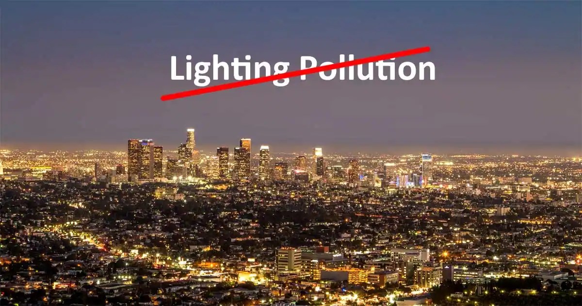 Lighting pollution facts are alarming now