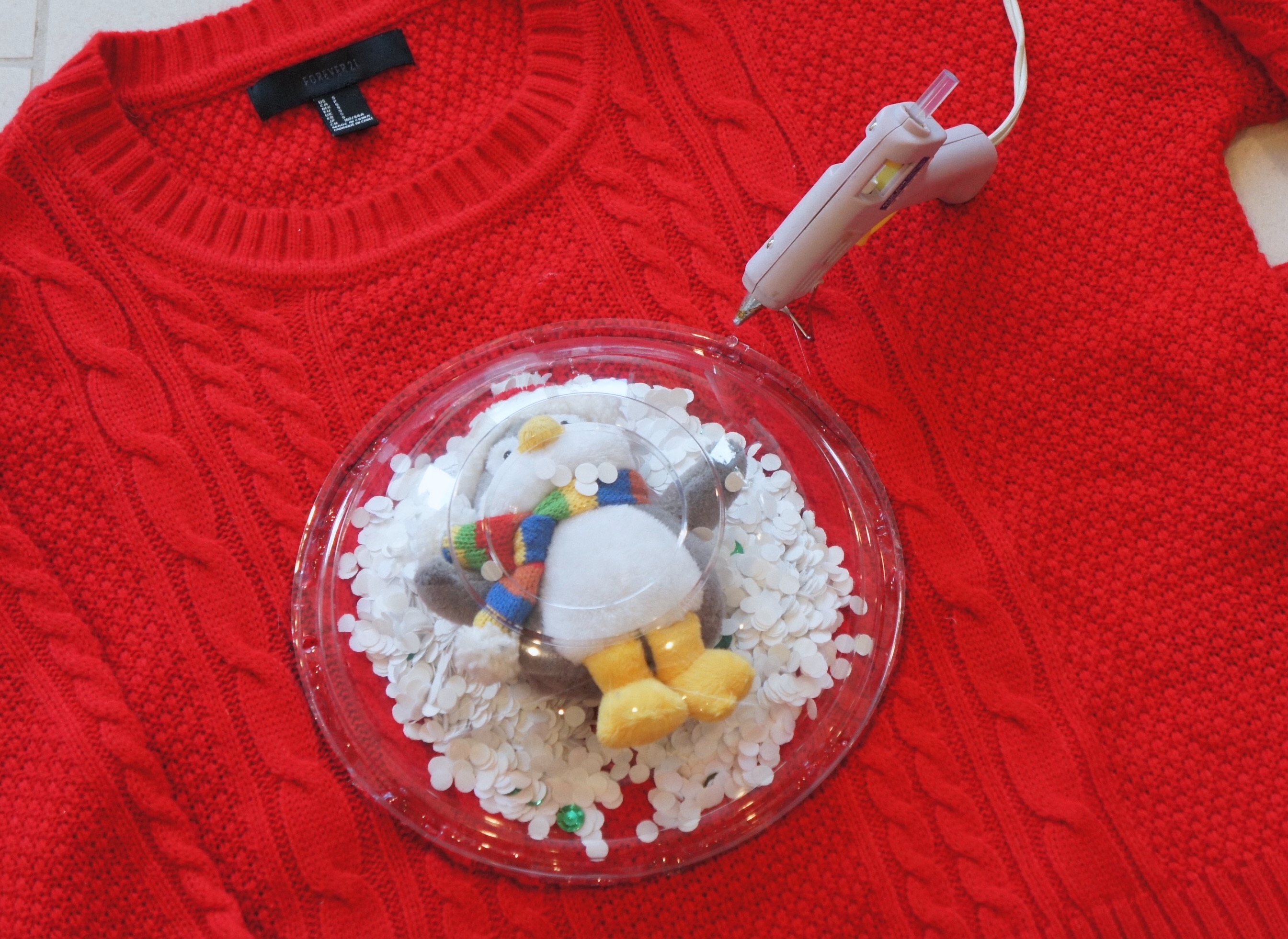 DIY Ugly Christmas Sweater RentACenter