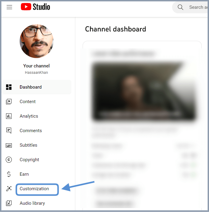 How to add links to YouTube bio?