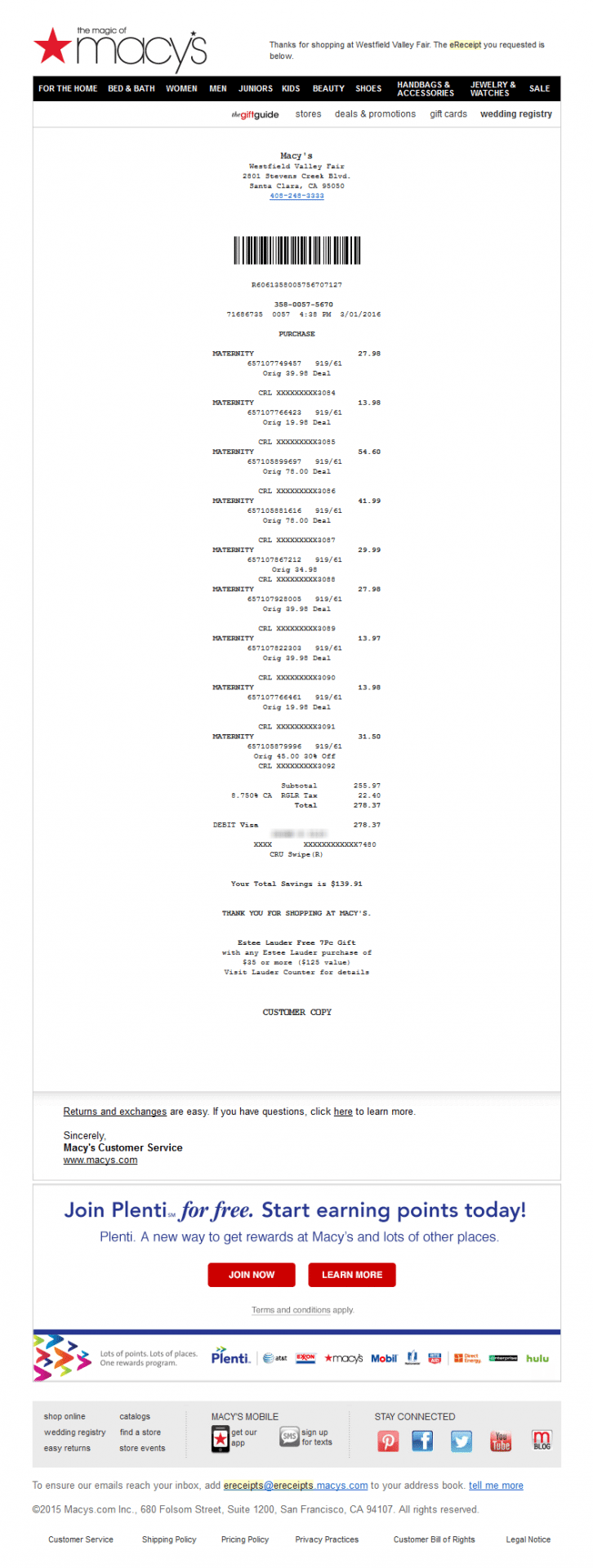 7 Great Examples of a Perfect EReceipt Return Path