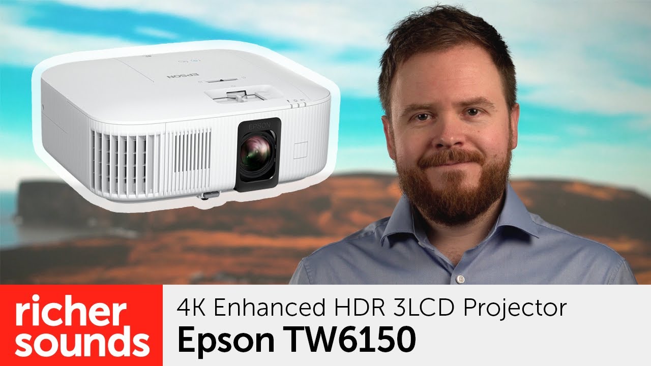 Product video Epson TW6150 4K Enhanced 3LCD Projector Richer Sounds