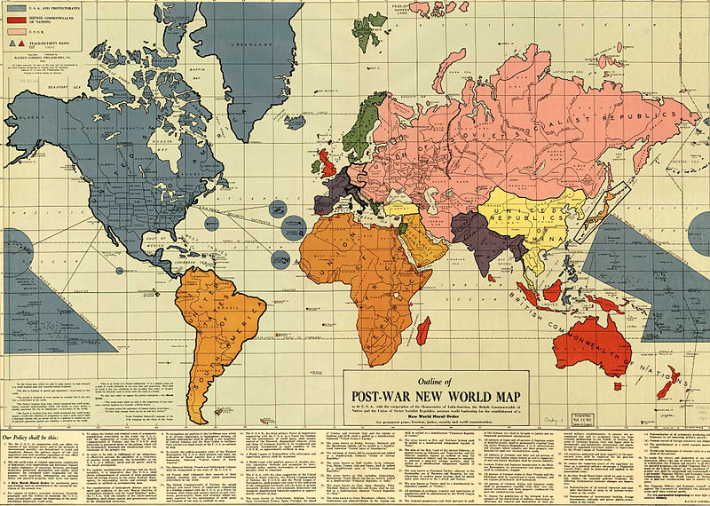 Team Map Presentation, October 8 New World Order Map, 1942