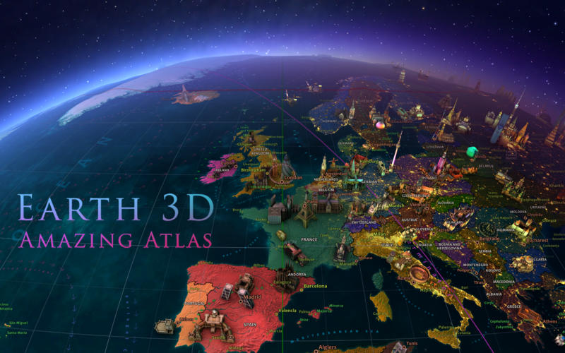 Atlas of the Week Earth 3D Amazing Atlas Mappenstance.