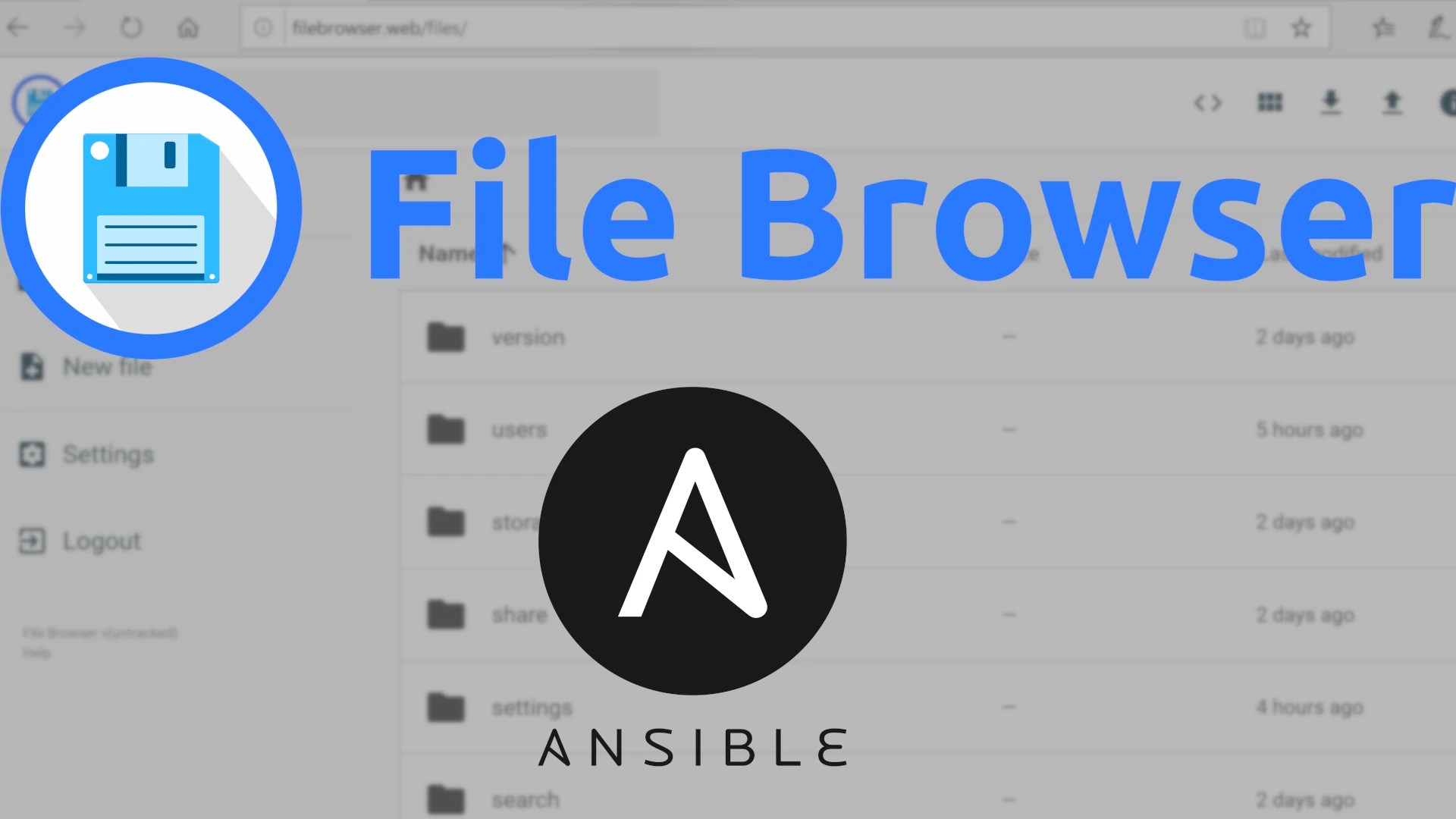Filebrowser, a simple and efficient web based file browser Part 1