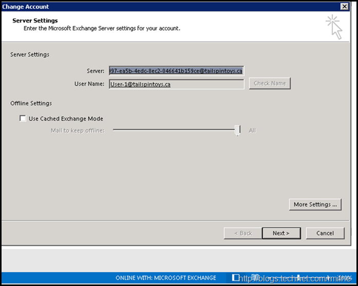 Outlook Unexpectedly Changed Mail to Keep Offline Settings 250 Hello