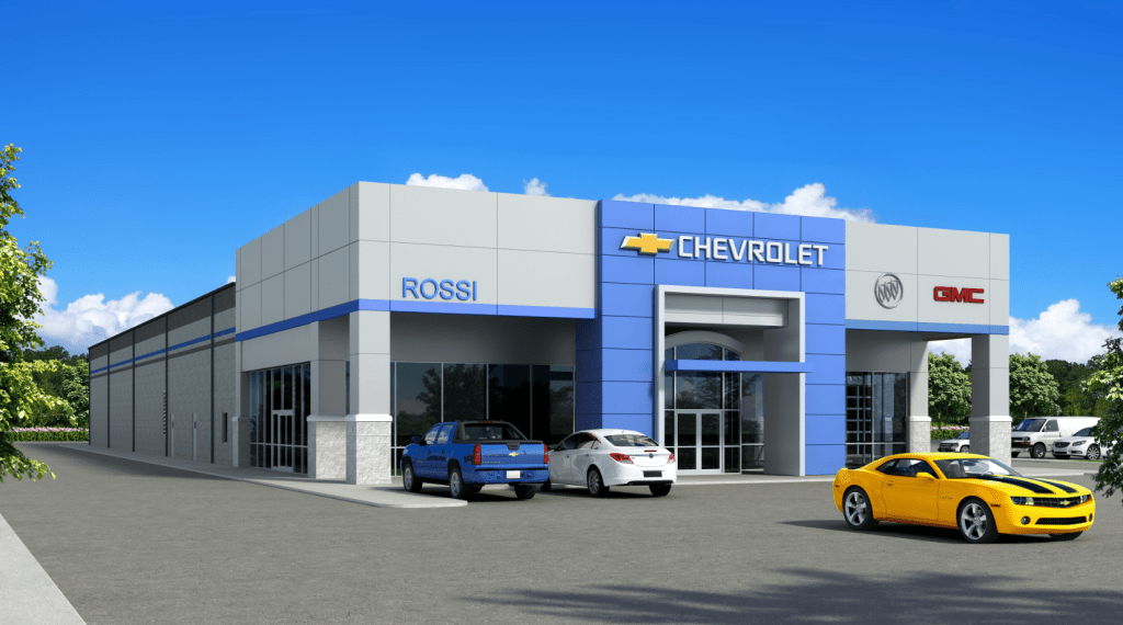 Rossi Begins Construction NJ Chevy Dealer near ClintonNJ Chevy Dealer Rossi Chevrolet Buick