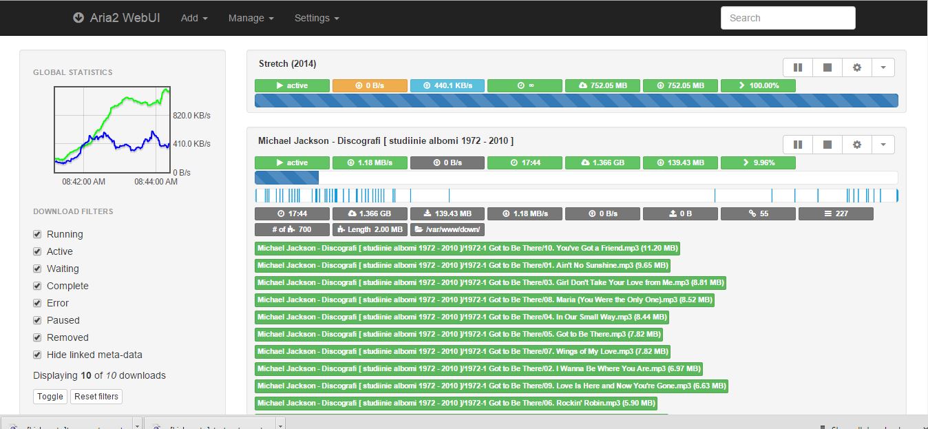 Aria2 Default Download Manager on Unix / Linux Roziq's Blog