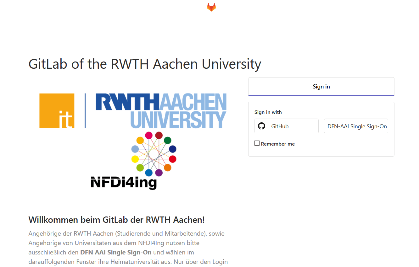 Nice to know Die ersten Schritte in GitLab an der RWTH Aachen • IT