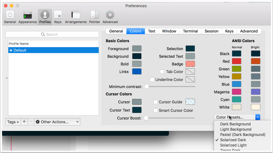 Configure Zsh on macOS Lots of emryl