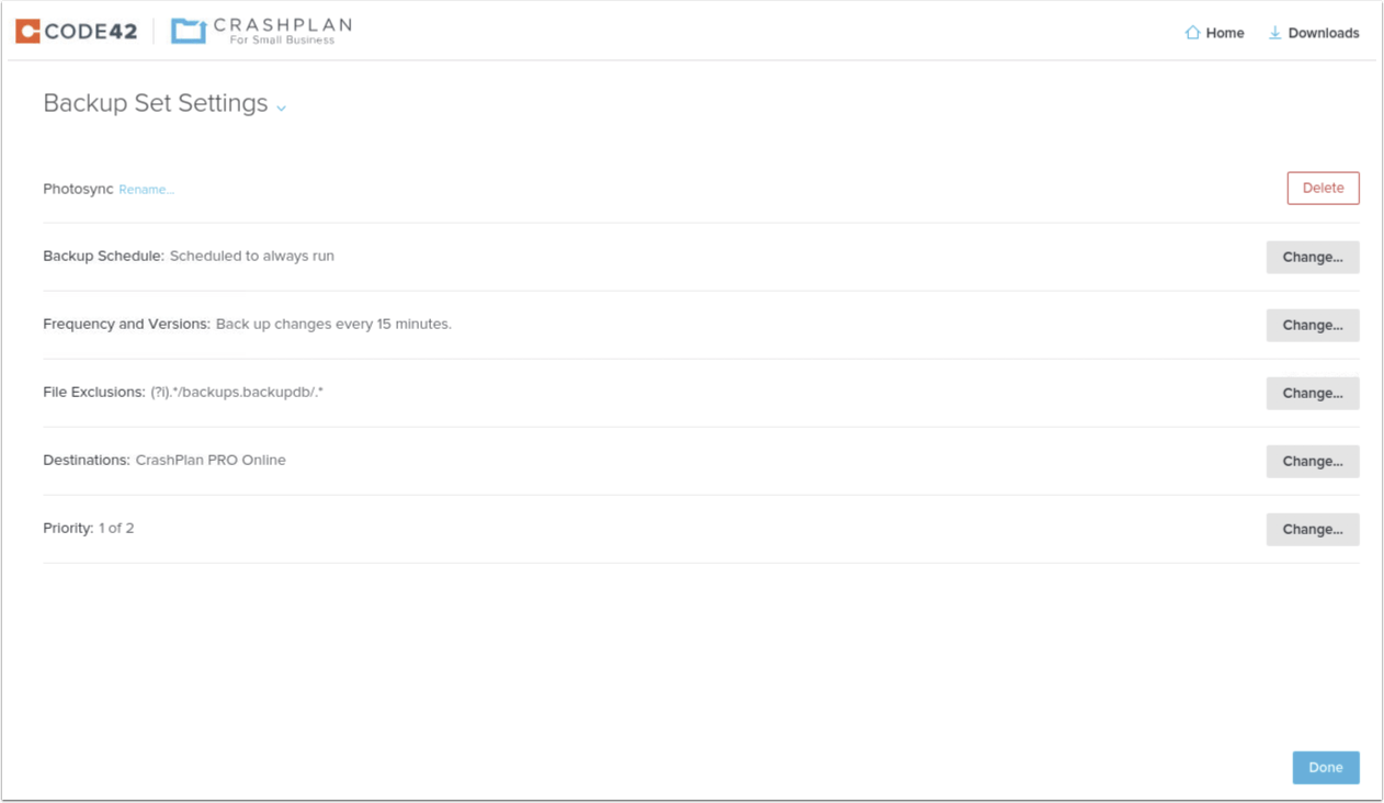 Setup CrashPlan for Small Business Using Docker on a Synology NAS