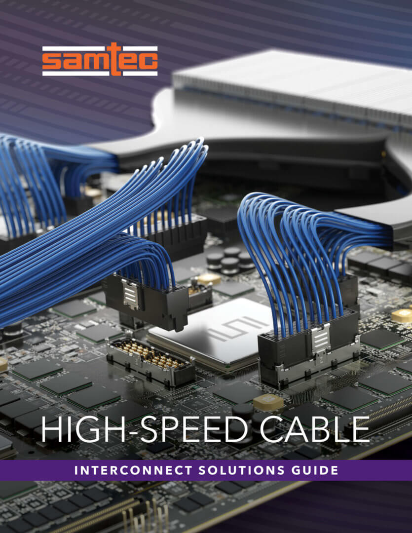 Samtec Releases New HighSpeed Cable Interconnect Solutions Guide The