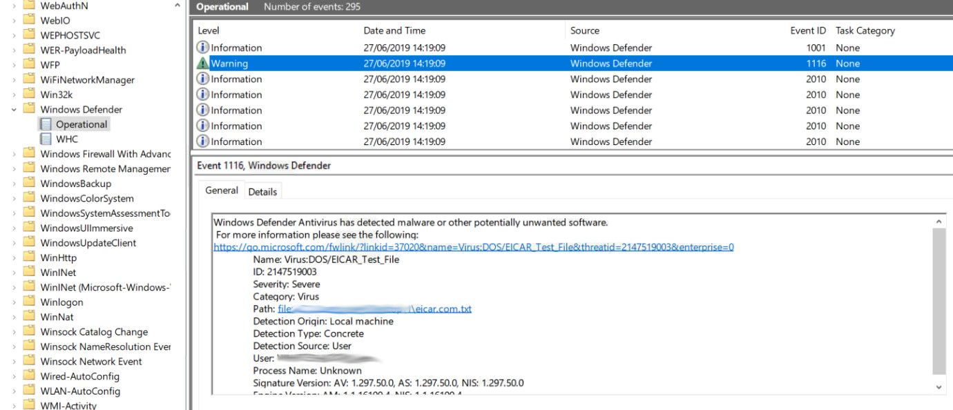 Integrate your Windows Defender scan logs with AWS Security Hub using