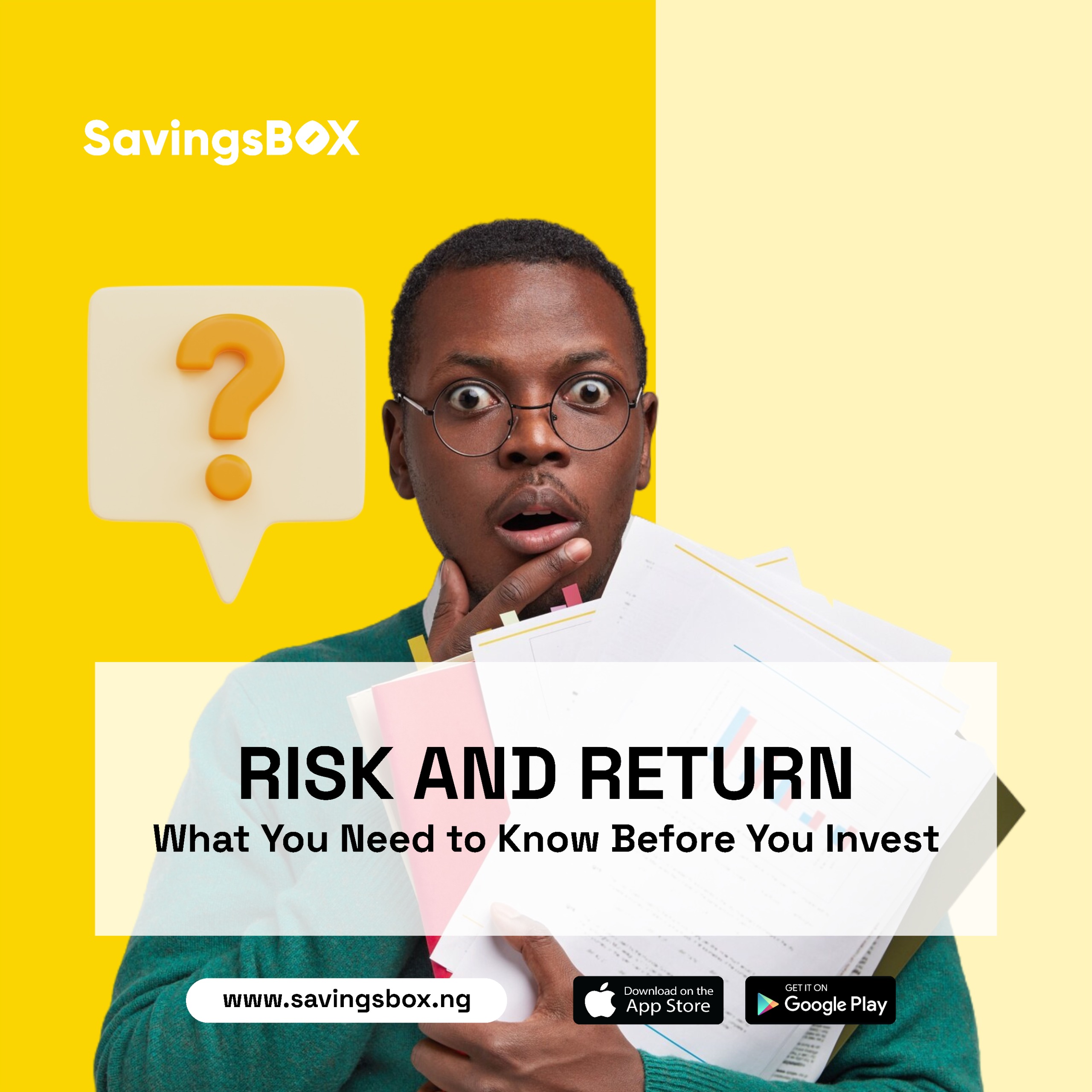 Risk and Return What You Need to Know Before You Invest SavingsBox