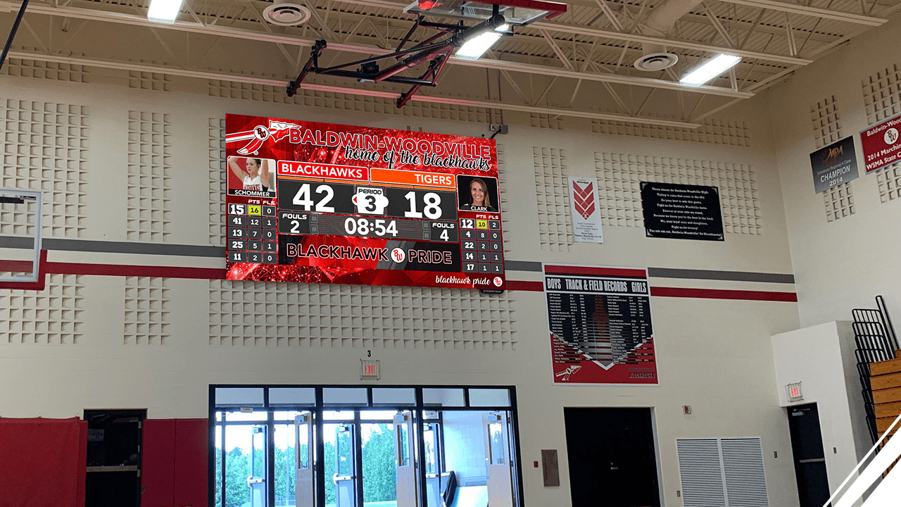 BaldwinWoodville High School Joins the ScoreVision Family