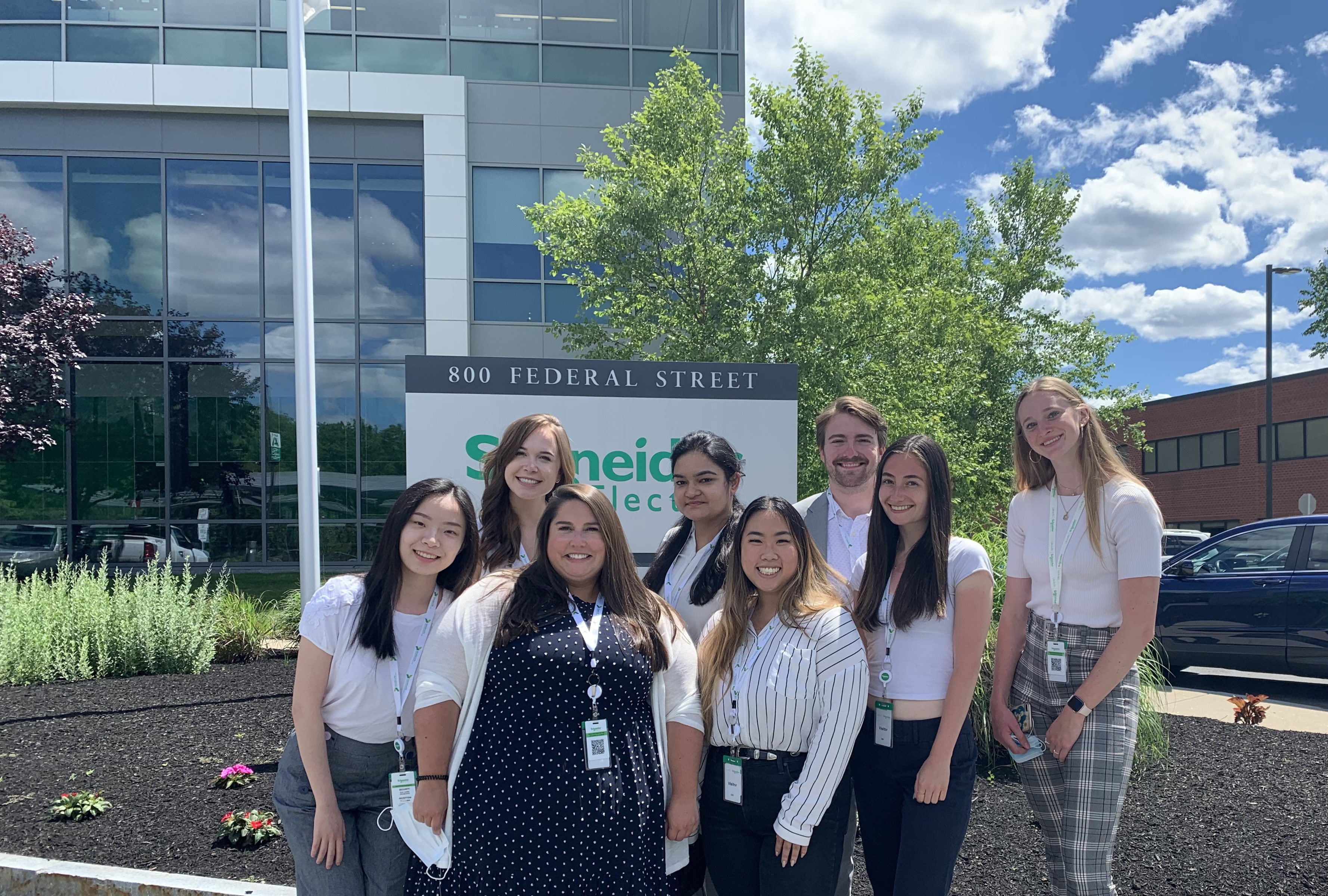 Schneider Electric marketing intern moves to industrial automation