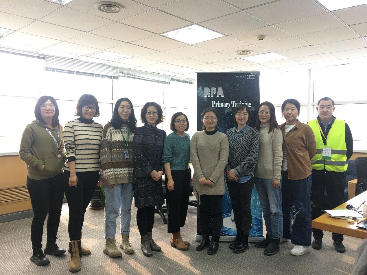 From Production Lines to RPA in Global Supply Chain Schneider Electric