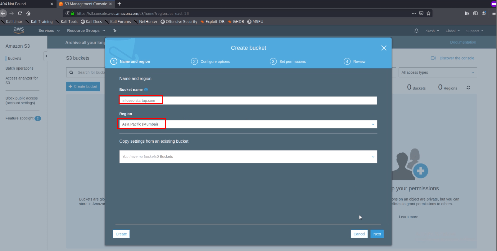 Amazon AWS S3 Bucket Account Takeover Vulnerability