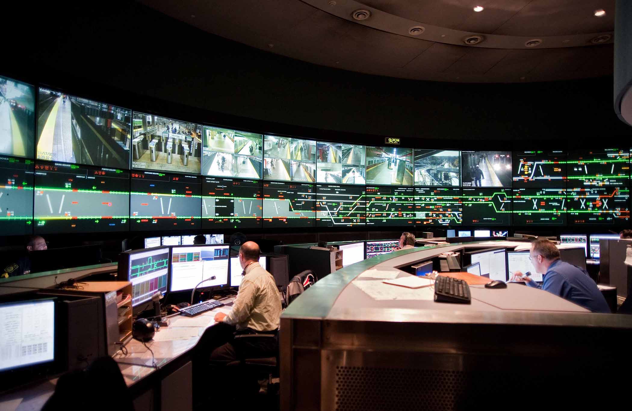 Security Operations Control Center Surveillance Camera