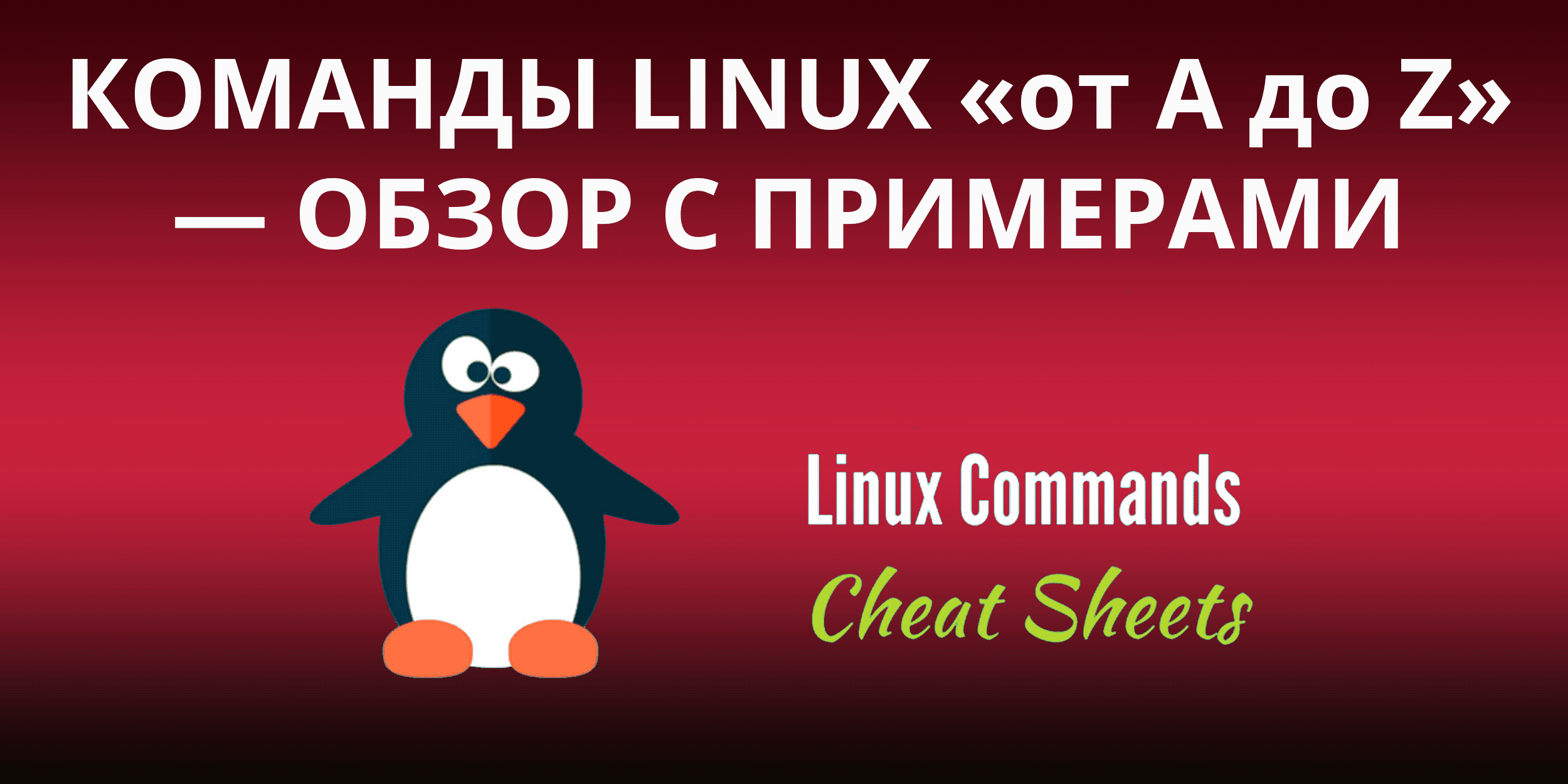 КОМАНДЫ LINUX «от A до Z» ОБЗОР С ПРИМЕРАМИ Блог Университета