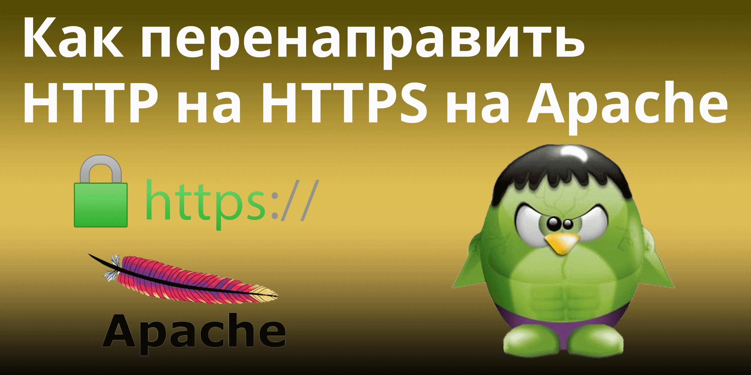 Как перенаправить HTTP на HTTPS на Apache Блог Университета