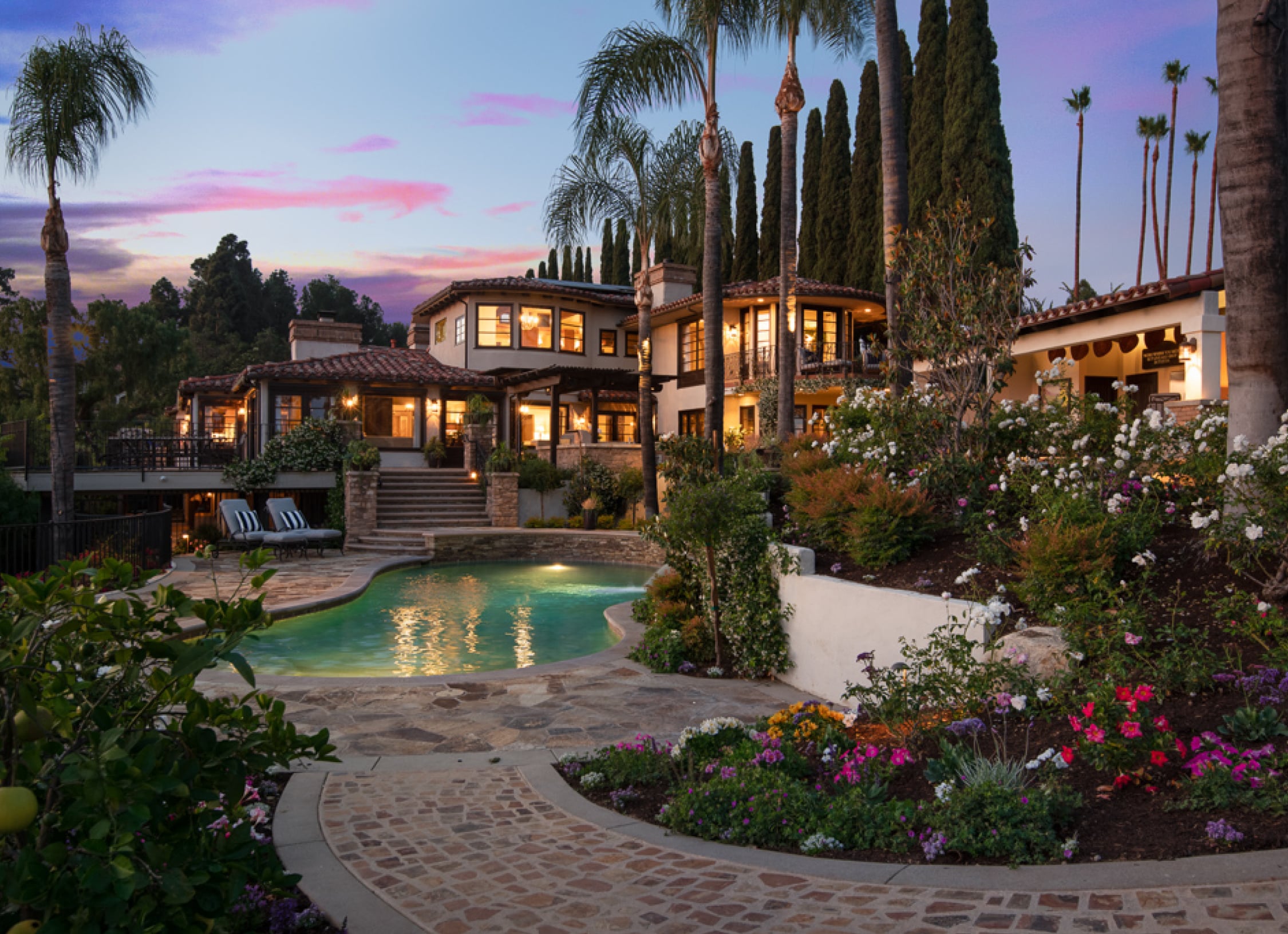 Landmark Estate in the Hills of North Tustin Seven Gables