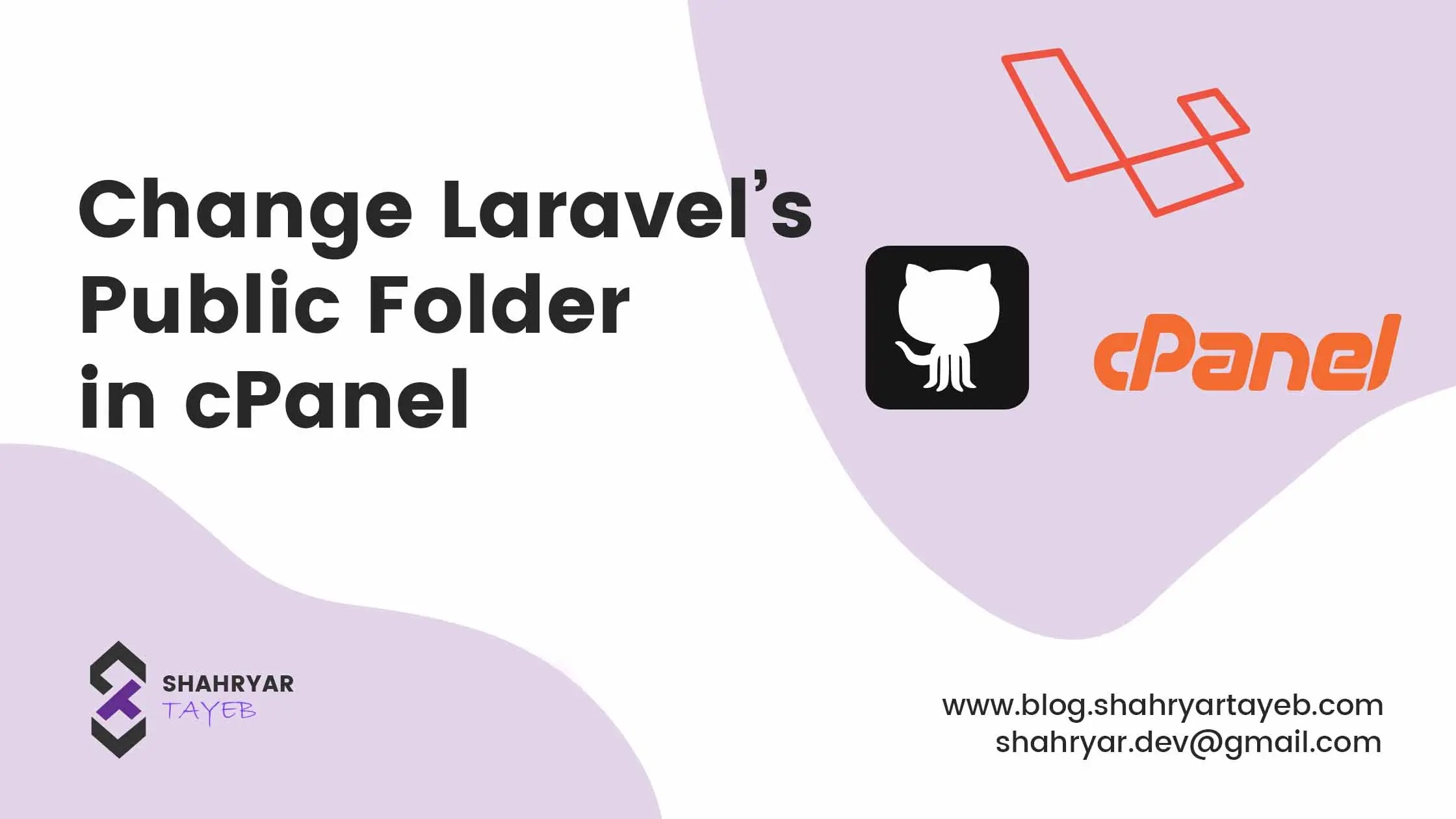 How to change the default public folder path in Laravel and upload files to it for cPanel deployment