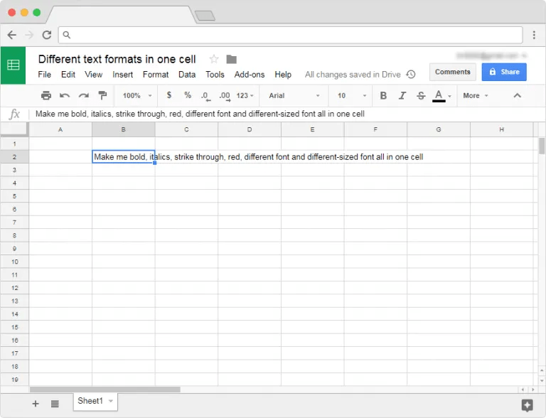 How to format cells in Google Sheets Sheetgo Blog