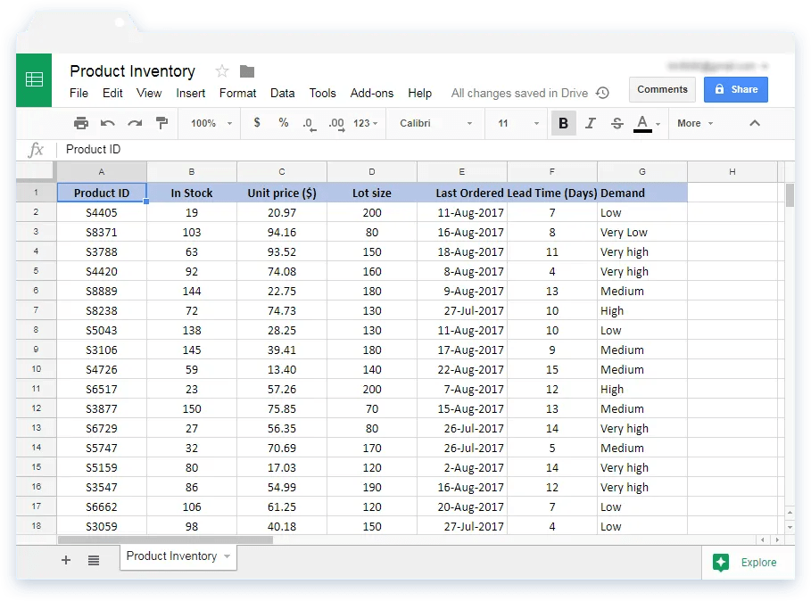 How to change the cell colors based on the cell value in Google Sheets?