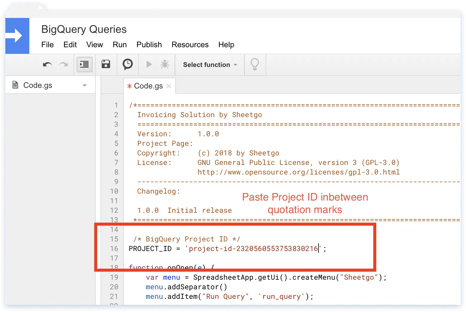 How to get data from BigQuery to Google Sheets automatically