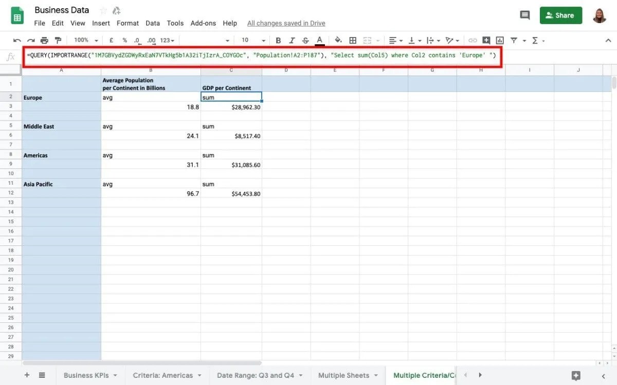 Combine QUERY with IMPORTRANGE in Google Sheets Sheetgo Blog
