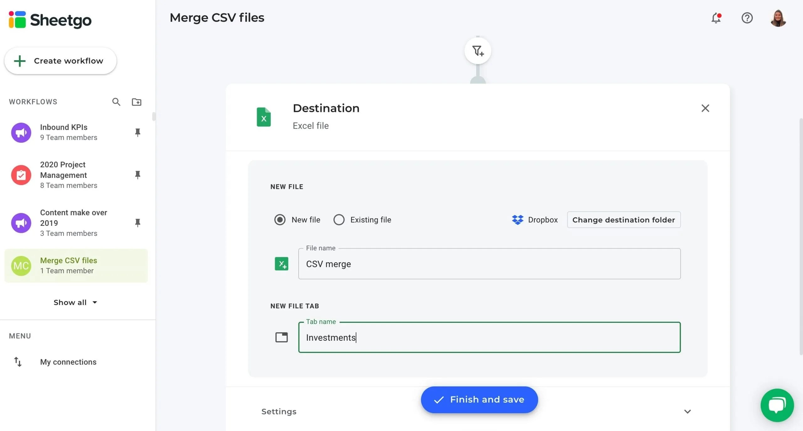 How to merge CSV files automatically Sheetgo Blog
